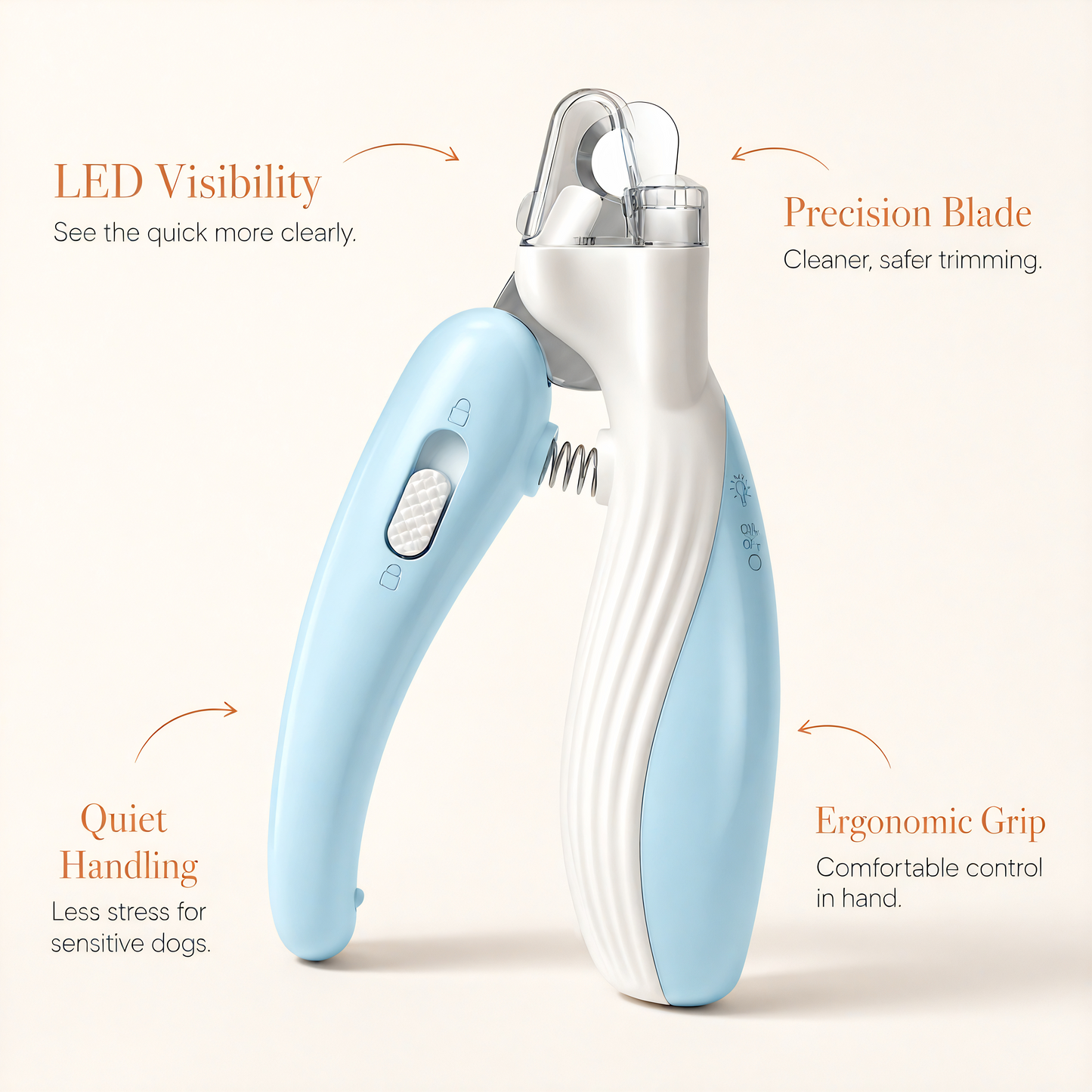 ClearCut™ LED Nail Clipper